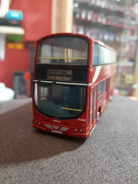 Unboxed Corgi Arriva London Gemini Route 141