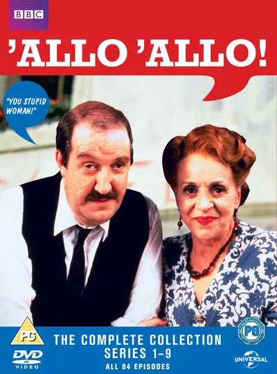 'Allo 'Allo: The Complete Series 1-9 (DVD) Kim Hartman Guy Siner Arthur Bostrom