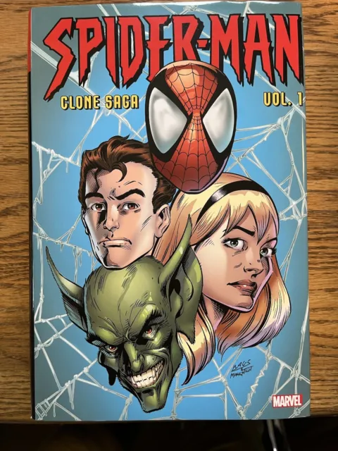 Spider-Man Clone Saga Vol 1 Omnibus Marvel Comics HC Hardcover brodart  OOP