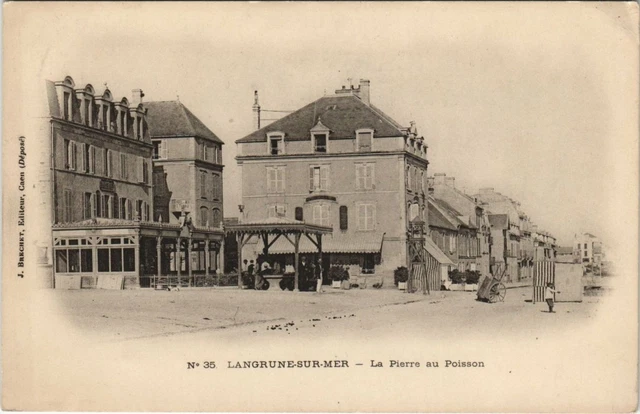 Carte Postale Ancienne - LANGRUNE-sur-MER - Scène De Plage (Réf. 1224708)