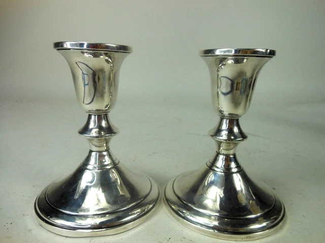Towle sterling on sale candlesticks 734