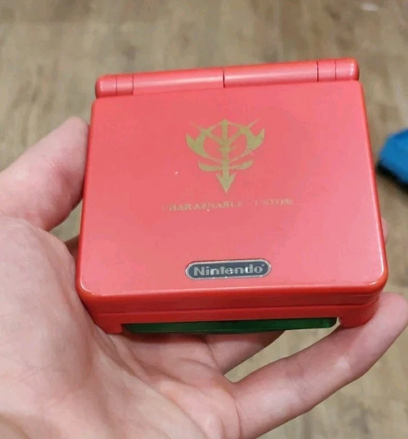 Gundam Exclusif Usage De Char limited edition Gameboy Advance Sp Console