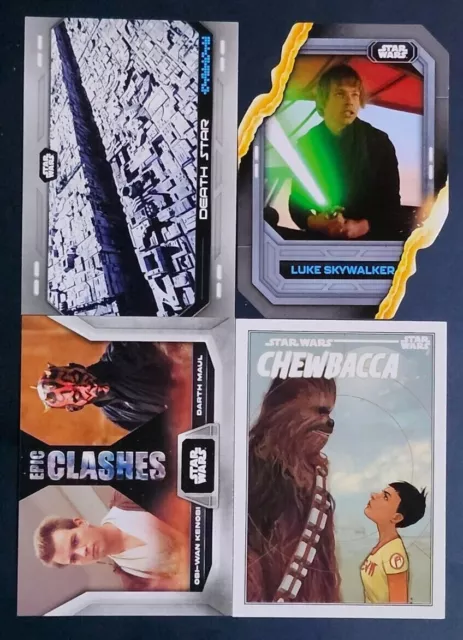 2023 Topps Star Wars Flagship INSERTS with Die-Cuts You Pick the Card