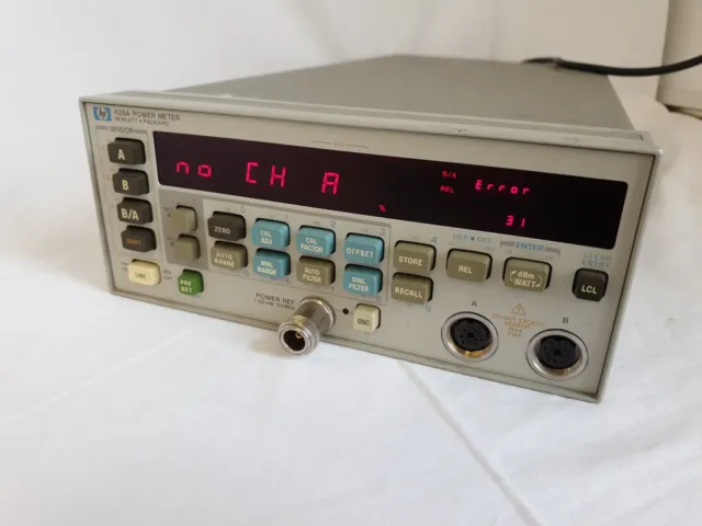 HP Agilent  Keysight 438A Power Meter Hewlett Packard