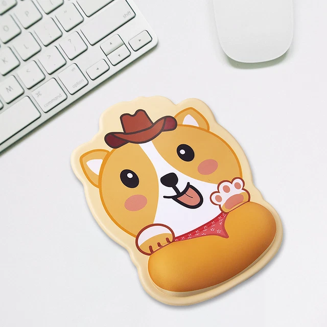Table Mouse Pad Ultra-thin Non-slip Cartoon Design Mouse Pad Wrist Rest 3d