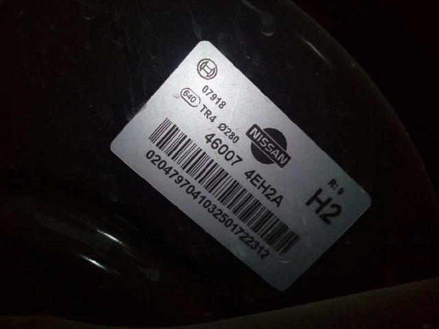 460074eh2a servo-frein nissan qashqai ii todo terreno cerrada