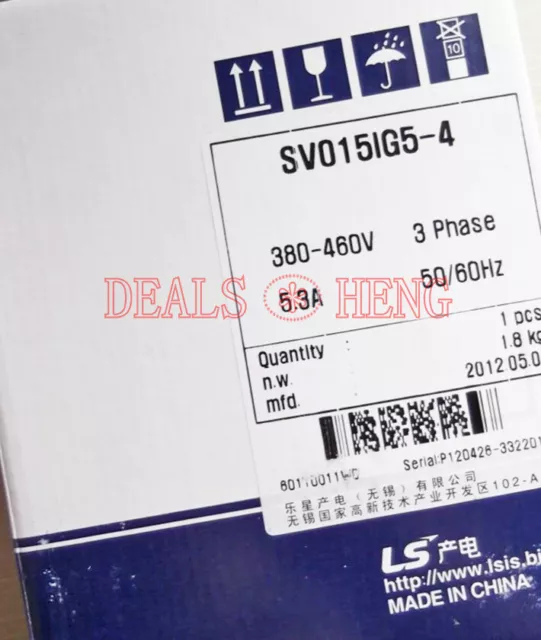 ONE LG SV015IG5-4 Inverter 380V 1,5KW Nuovo