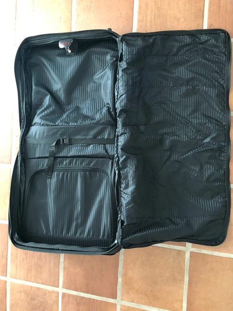 Tumi Made In USA Extended Trip 2 Wheel Garment Bag Black Luggage Suitcase 2