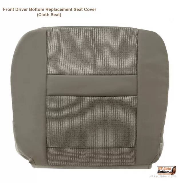 2006 2007 2008 Fits Dodge Ram 1500 2500 3500 Driver Bottom Cloth Seat Cover Tan