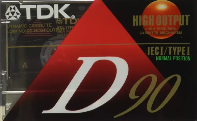 NEW TDK - D90 Blank Cassette Tapes 2