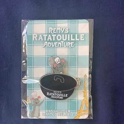 Disney Remy's Ratatouille Adventure Opening Day October 1 2021 Passholder Pin