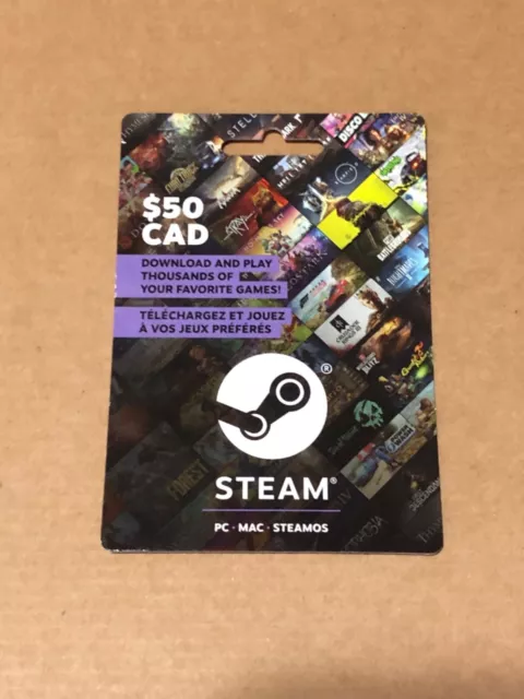 Steam Gift Card w/Receipt $100 Steam Wallet - FAST SHIPPING