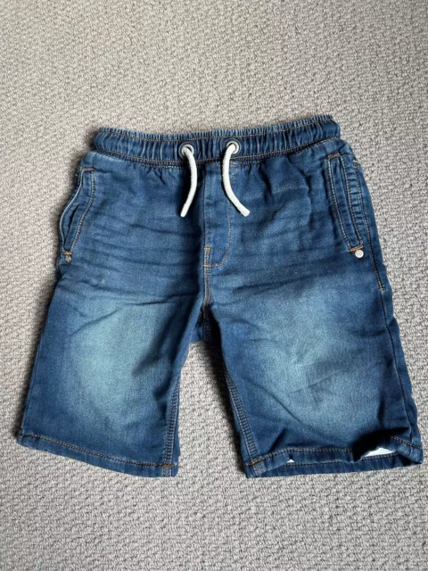 Next Boys Denim Shorts - 10yrs - Elasticated waist