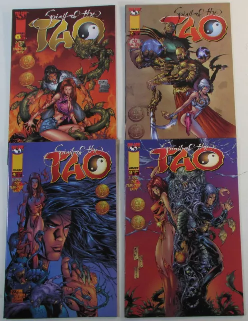 Spirit of the Tao Lot of 4 #1,2,3,4 Image Comics (1998) NM 1st Print Comic Books