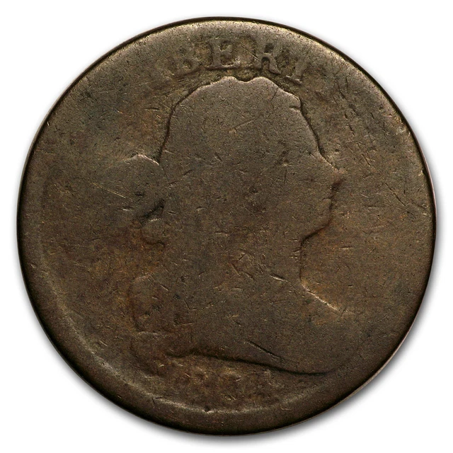 1804 Half Cent Good Plain 4 Stemless - SKU#36929