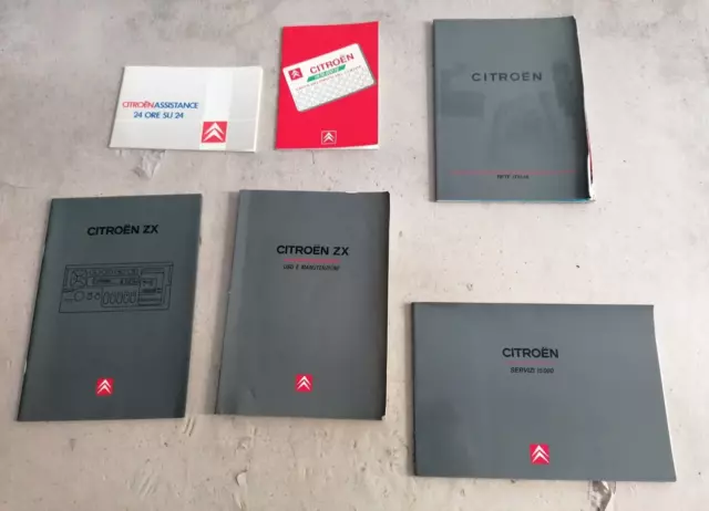 citroen zx kit libro libretto manuale uso e manutenzione book owners livret