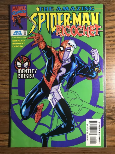 The Amazing Spider-Man 335 Black Tarantula Bud Larosa Cover Marvel Comics 1998
