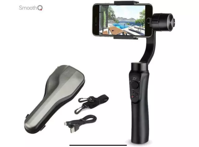 Zhiyun Smooth Q 3 Axis Handheld Cell Phone Smartphone Camera Gimbal Stabilizer