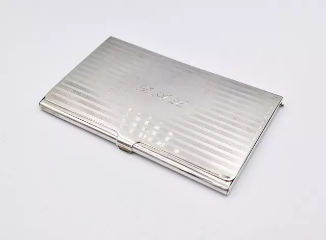 VINTAGE TIFFANY & CO STERLING SILVER CARD CASE 20th Century