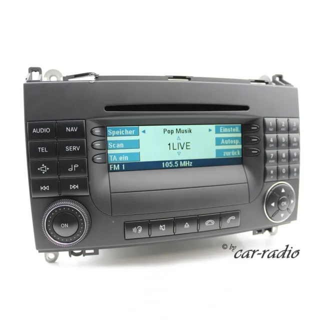 GENUINE MERCEDES AUDIO 50 APS BE6088 CD Navigation System W169 Radio W245  W639 £280.89 - PicClick UK