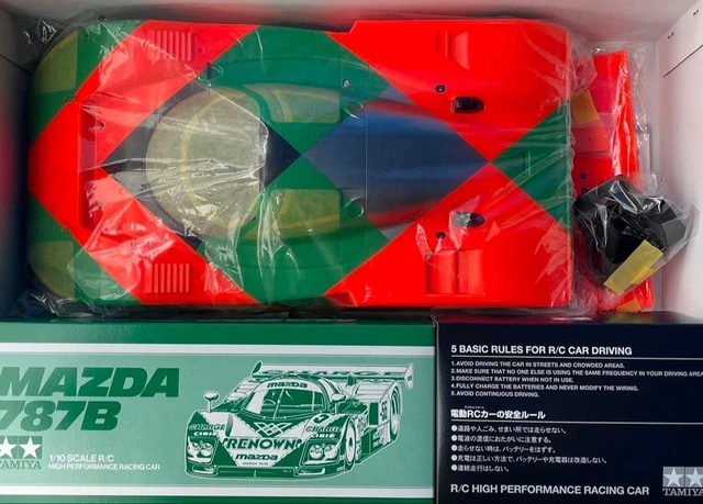 TAMIYA 1/24 Scale MAZDA 787B 1991 Le Mans 24hours winner Plastic Model