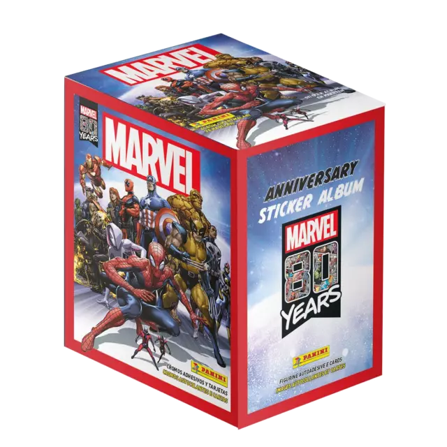 4 boxes lot (50 packs each) 80 Years MARVEL 80th Anniversary Collection 2020