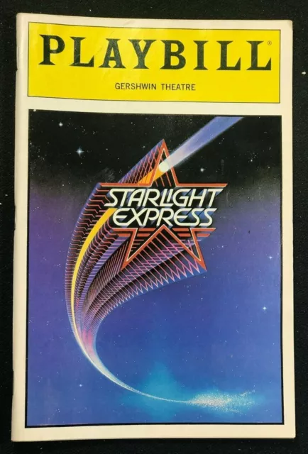 BROADWAY PLAYBILL - March 1987 - STARLIGHT EXPRESS - William Frey b3