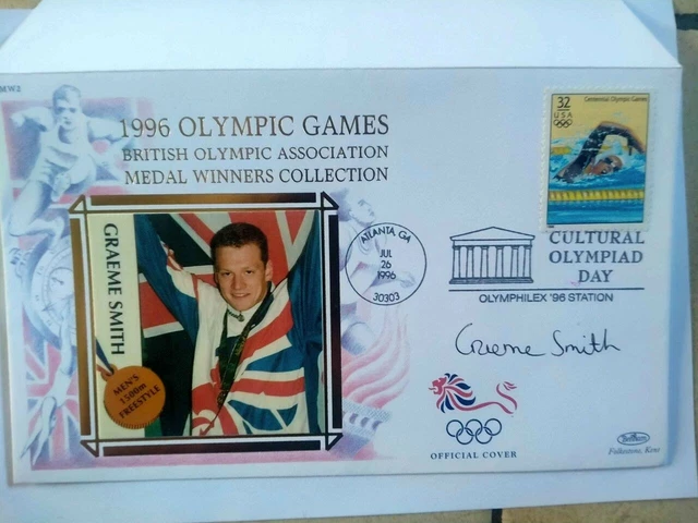 Autographe Clarence Newton – Boxe – Jeux Olympiques 1920 + 1979