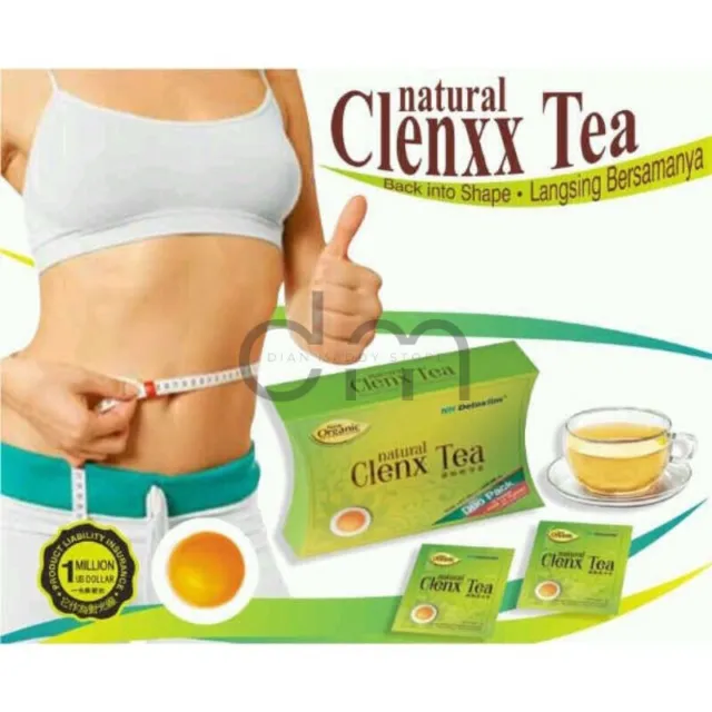 NH Detoxlim Natural Clenx Tea Perte de poids Detox 3g x 50 sachets de thé...