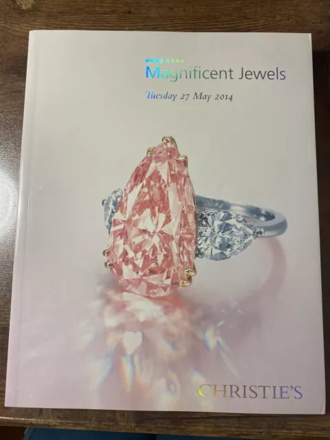 Christies Auction Catalog Magnificent Jewels Hong Kong May 27 2014 New