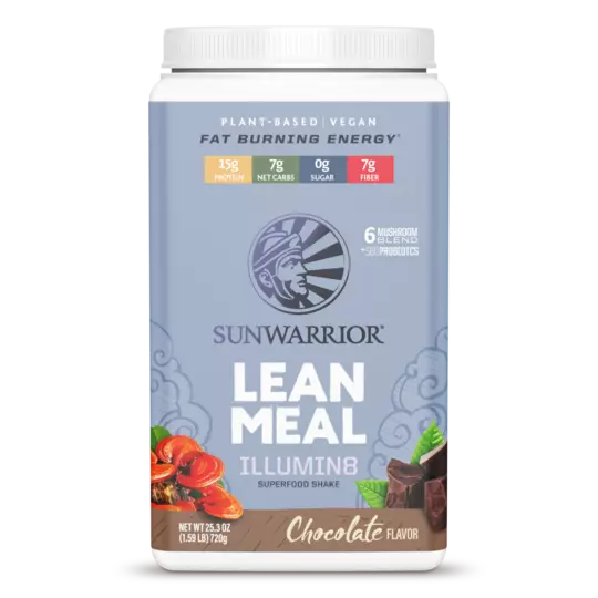 Sun Warrior 720G Lean Meal Illumin8 Superfood Shake Protein Vegan & Gluten Free