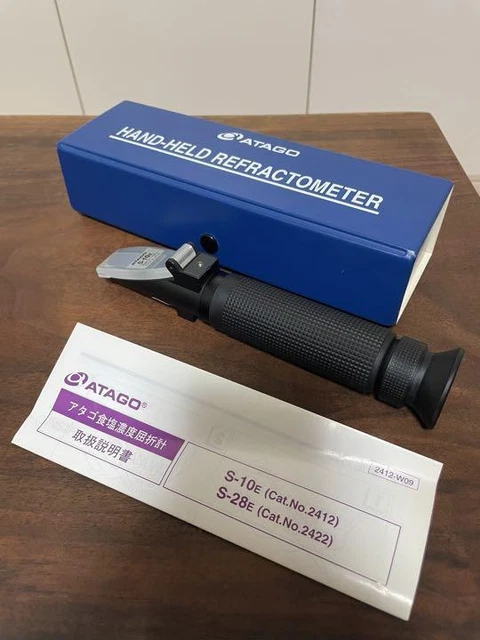 ATAGO S-10E ATAGO salt concentration refractometer