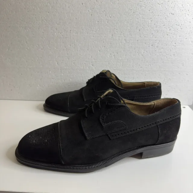Aldo Morandi Shoes Size UK 11  EU 45 Leather Suede Brogue Made In Italy Mens