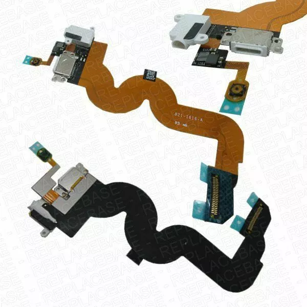 Home Button For iPod Touch 5 5G Replacement Headphone Jack Dock Port Flex Cable