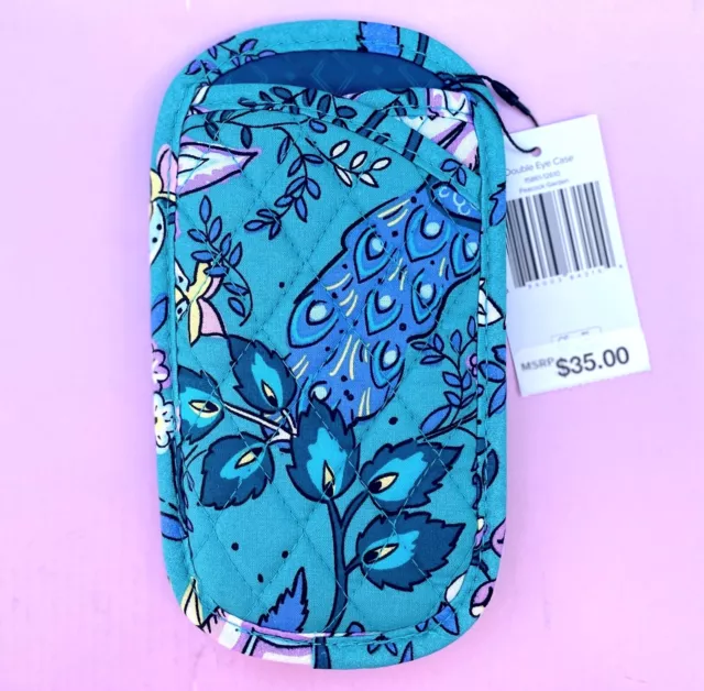 Vera Bradley Double Eyeglass Case ❀ PEACOCK GARDEN ❀ NWT Vera Bradley Double Eyeglass Case ❀ PEACOCK GARDEN ❀ NWT