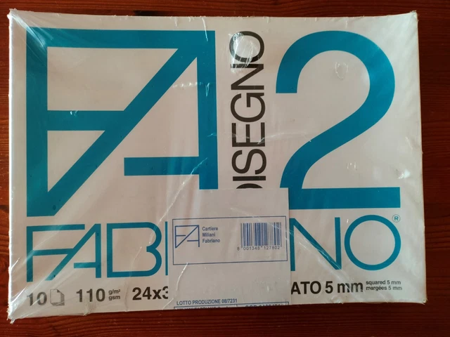 20 Album  Fabriano liscio 5mm 10 fogli, f.to 24x33
