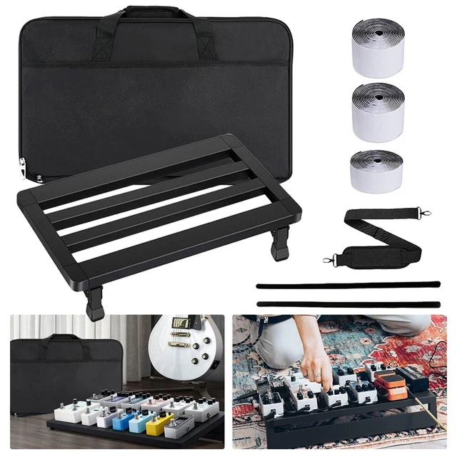 Effect Pedal Board Can Be Moved Pedalboard Portable W/Shoulder Strap Big Size
