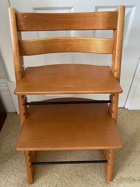 STOKKE TRIPP TRAPP Highchair In Beautiful And Rear Cherry Wood