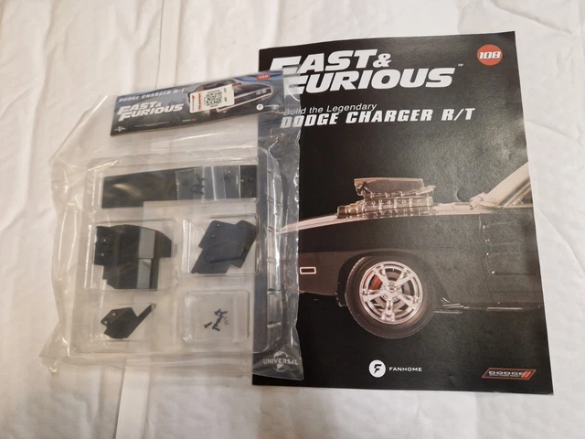 Fast & Furious Bauen Sie den legendären Doge Charger R/T 1:8 Bauteil 14 Haus & G