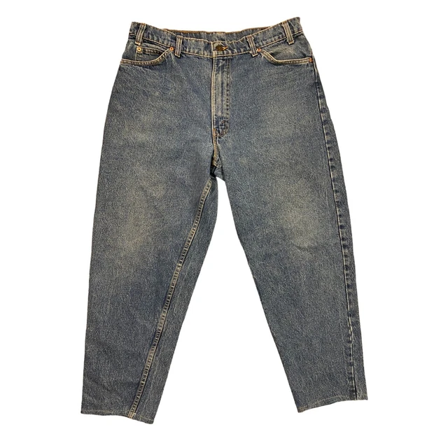 1990s Levis 560 Orange Tab Tapered Fit Jeans