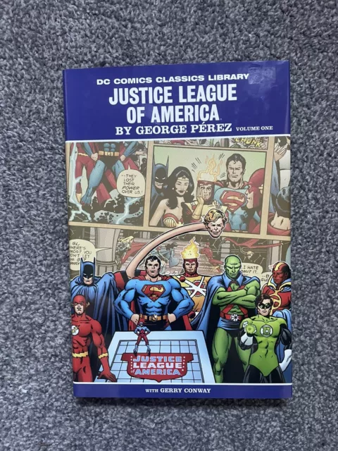 DC Comics Classic Library : Justice League of America by George Perez HC 2009 NM