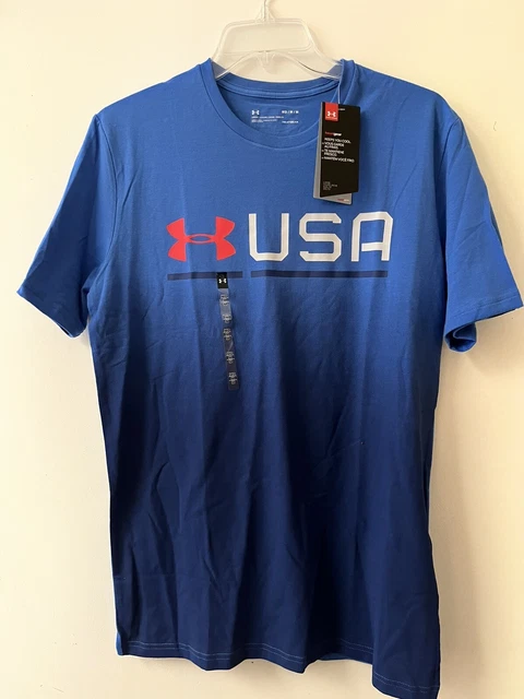 Patriotic Under Armour Tshirt Mens Medium, 2 Pack