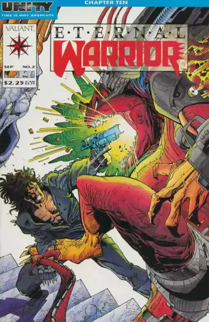 Eternal Warrior #2 Valiant Comics September Sept 1992 (VFNM)