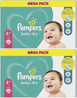 Jusqu’À 12 h De Protection Couches Pampers Taille 4+ - Baby-Dry 10-15kg 42 Couches 