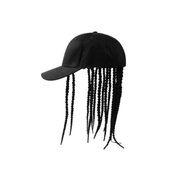 Perückenmütze Damen Damen Baseballkappe Mütze mit Dreadlocks Perücke Hip-Hop Mode 2