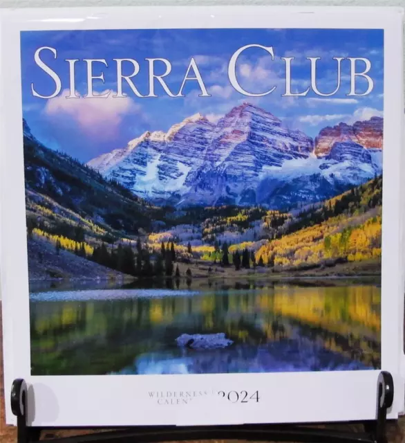 SIERRA CLUB WILDERNESS Calendar 2024 Wall Calendar NEW 15.95 PicClick