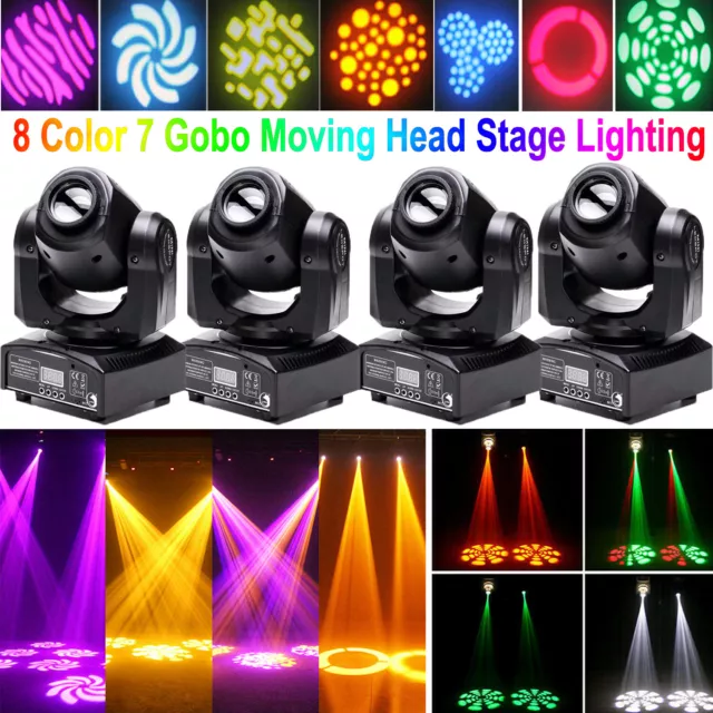 120W RGBW LED DJ Moving Head Stage Lighting DMX Beam Bar Disco Club Party Lights