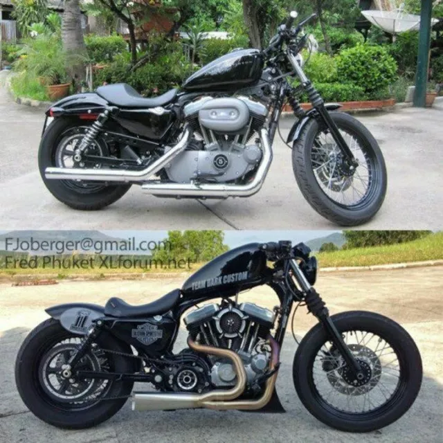 Kit Sollevamento Serbatoio 2'' (5cm.) Harley Davidson Sportster XL 1995-2020