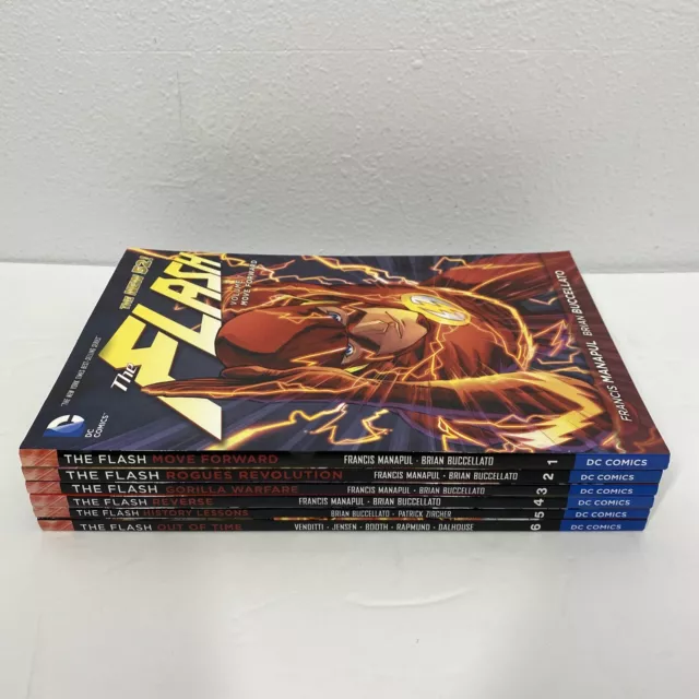 The Flash - The New 52! - Vol 1, Vol 2, Vol 3, Vol 4, Vol 5 and Vol 6 -BRAND NEW