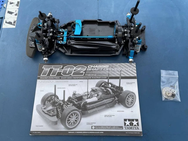 Volante Thrustmaster RcAidong-eje De Junta De Hélice De Aluminio Para Tamiya, TT-02 Tamiya Camion